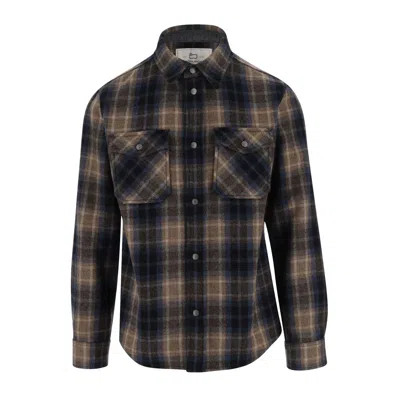 WOOLRICH WOOLRICH ALASKAN MELTON OVERSHIRT