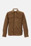 Woolrich Alaskan Velvet Shirt Jacket In Brown