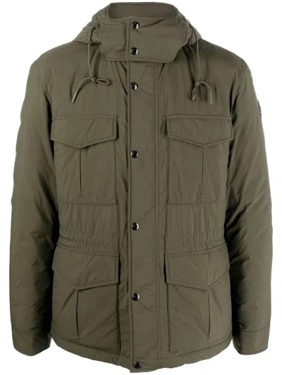 Woolrich Aleutian Field Jacket Clothing In Green