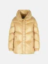 Woolrich 'aliquippa' Beige Polyamide Down Jacket In Beige