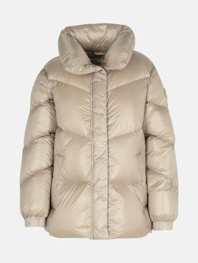 Woolrich 'aliquippa' Dove Grey Polyamide Down Jacket