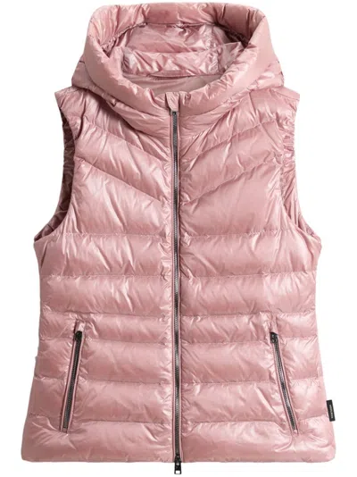 Woolrich Aliquippa Vest In Pink