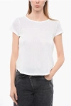 Woolrich All-over Perforated Crew-neck T-shirt