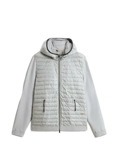 Woolrich Allen Hooded Jacket In Gray