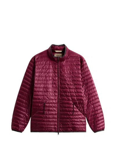 Woolrich Allen Long-sleeves Jacket In Red