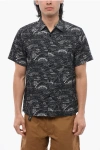 Woolrich Allover Print Short Sleeved Shirt