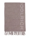 Woolrich Wool And Alpaca Scarf In Grey