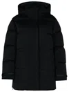 Woolrich Alsea Black Polyamide Down Jacket In Black