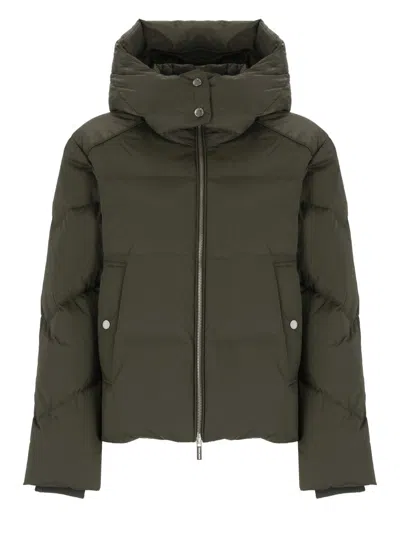 Woolrich Alsea Down Jacket In Green