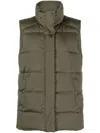 Woolrich Alsea Padded Gilet In Grün