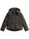 Woolrich Alsea Puffer Jacket In Green