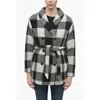 Woolrich Archive Double-breasted Plaid Check Coat