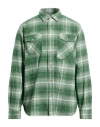 Woolrich Archive Man Shirt Green Size L Cotton