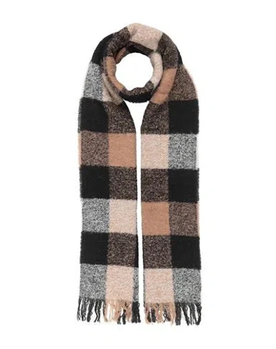 Woolrich Archive Woman Scarf Black Size - Virgin Wool, Alpaca Wool, Mohair Wool, Polyamide In Multi