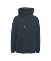 Woolrich Arctic Anorak With Goose Down Insulation In Black