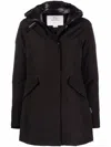Woolrich Arctic Black Parka In Black