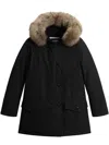 Woolrich Arctic Detachable Fur Parka Clothing In Brown