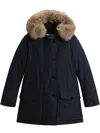 Woolrich Arctic Detachable Fur Parka Clothing In Black