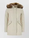 Woolrich Cotton Blend Parka Coat