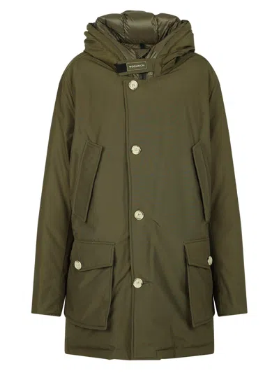 Woolrich Arctic Hooded Down Coat In Default Title