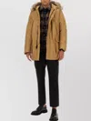 Woolrich Down Jacket "arctic" In Brown