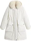 Woolrich Arctic Technical Fabric Parka In White