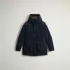 Woolrich Arctic Mini Jacket In Blue