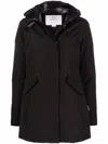 Woolrich Black Arctic Parka Jackets In Black