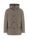 Woolrich Arctic Stretch Parka In Brown