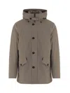 Woolrich Arctic Stretch Parka In Brown