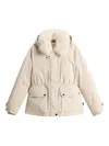 Woolrich Warm And Stylish Down Jacket In White