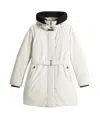 Woolrich Arctic Parka Coat In White
