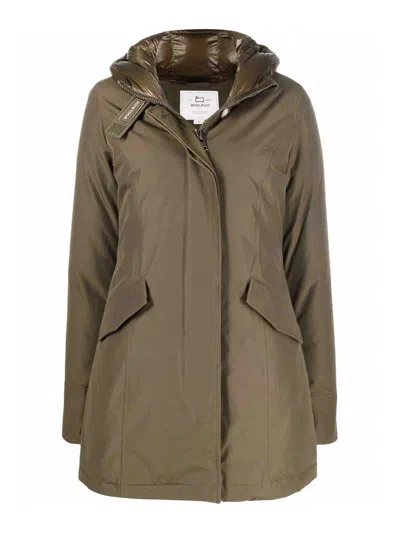 WOOLRICH PARKA - VERDE OSCURO