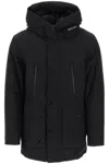 Woolrich Padded Parka With Pockets In Black
