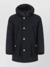 WOOLRICH ARCTIC PARKA WITH HOOD AND ADJUSTABLE CUFFS