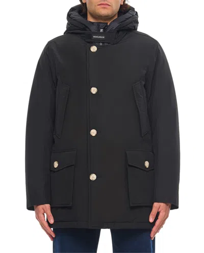 Woolrich Arctic Parka With Protective Hood And Functional Pockets In Multi