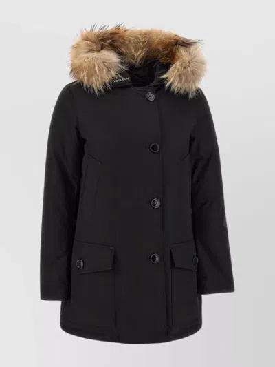 Woolrich Arctic Protection Parka Fur Trim In Multi