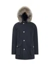 Woolrich Arctic Puffer Jacket - Mini Size In Blue