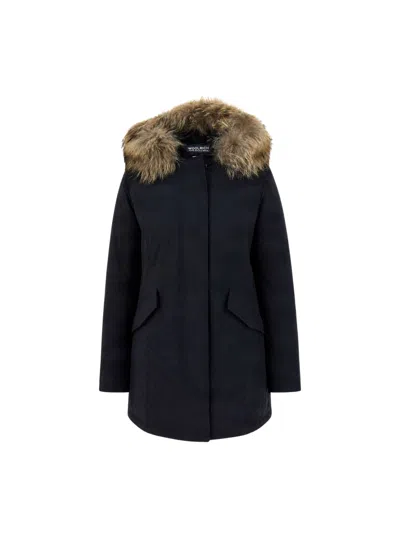 Woolrich Wool-blend Arctic Parka Jacket For Women In Multi