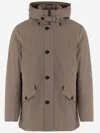 Woolrich Arctic Stretch Parka In Brown