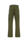 Woolrich Olive Green Cargo Pant In 6178