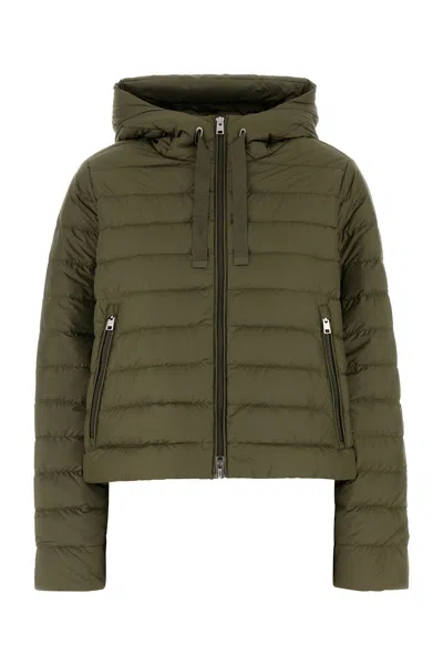 Woolrich Army Green Polyester Down Jacket