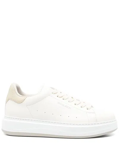 Woolrich Arrow Court Women Calf Blubber Sneakers By