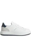 Woolrich Sneaker With Contrast Heel Panel In White