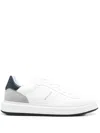 Woolrich Sneaker With Contrast Heel Panel In White