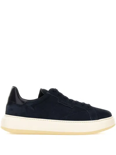 Woolrich Arrow Suede Sneakers In Black
