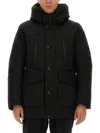 Woolrich Outerwears In Black