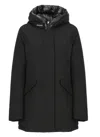 Woolrich Luxury Artic Parka In Blk Black