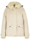 Woolrich Warm And Stylish Down Jacket In White