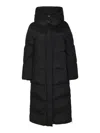 Woolrich Aurora Hooded Padded Coat In Black